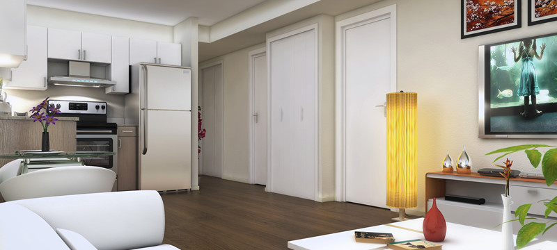 Kamloops Apartment Kitchen