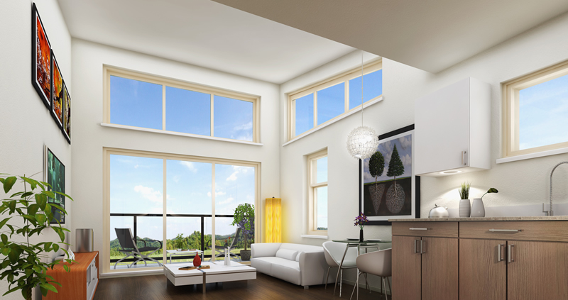 Kamloops Apartment Living Room