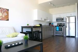 Suite apartments in kamloops bc Kitchen in Summit apartment, Kamloops BC