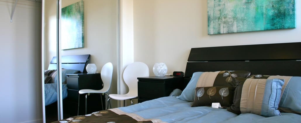 Bedroom at Summit Village Kamloops