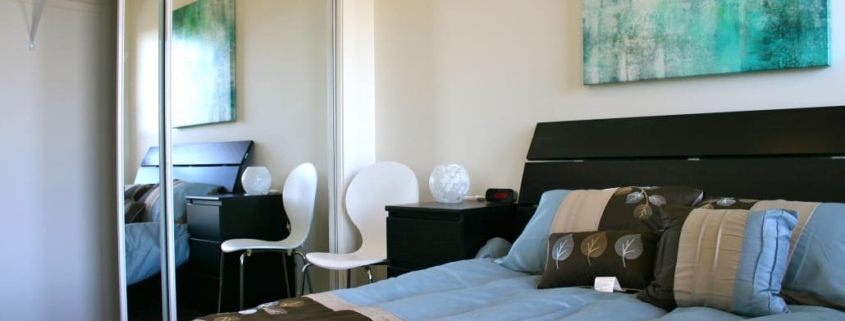 Bedroom at Summit Village Kamloops