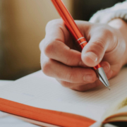 TRU student studing in student housing