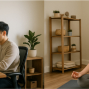 Second bedroom in 2 bedroom apartment used as media room or music practice room